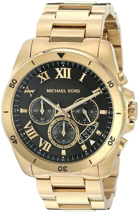 michael kors 8481|Michael Kors Men's Chronograph Brecken Gold.